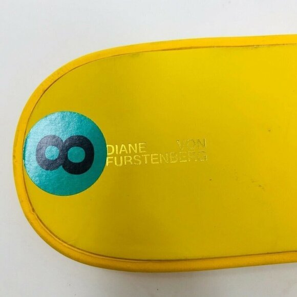 Diane Von Furstenberg DVF Kellan Slide Sandals 8 - Picture 9 of 11